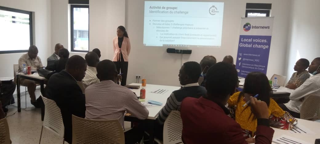 Hackathon Kinshasa : Pré atelier sur l’identification des besoins pour la vulgarisation de l’information fiable et précise sur le processus électoral