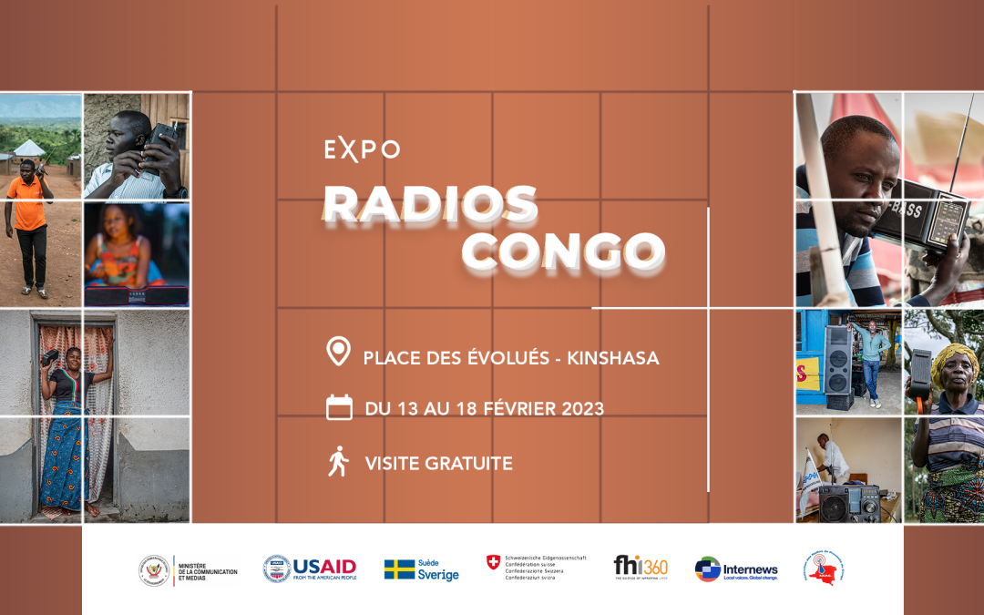 Kinshasa, Journée Mondiale de la Radio (JMR) 2023: Exposition-photo sur la place des Evolués